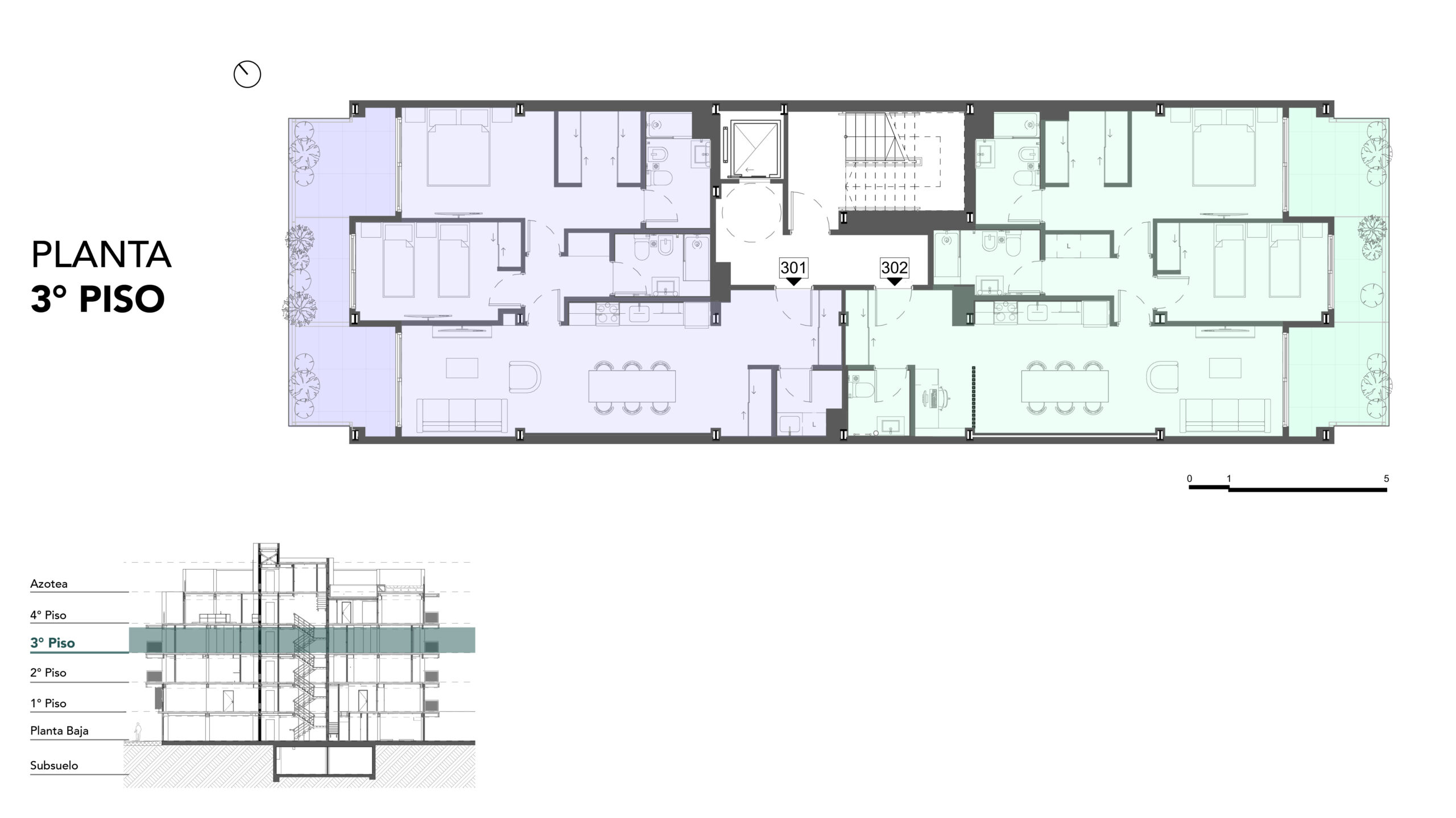 8.1.4 Plantas Generales - TERCER PISO